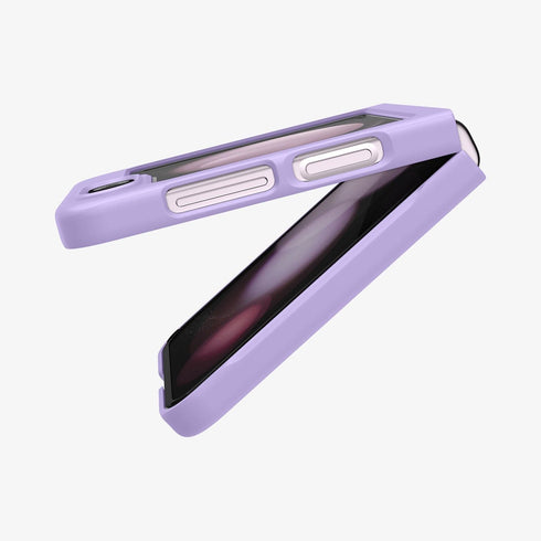 ACS06229 - Galaxy Z Flip 5 Case AirSkin in black showing the back